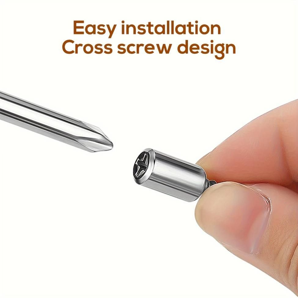 20pcs Metal Shelf Support Pegs with Anti-Slip Self-Tapping Screws Set