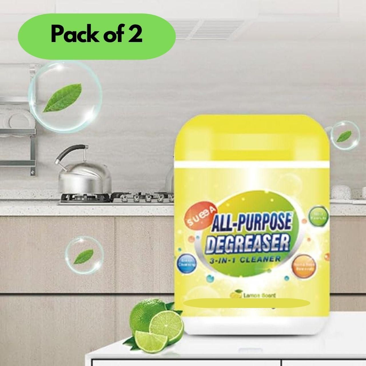 All Purpose Degreaser 3 in 1 Cleaner 200 gm Pack of 2