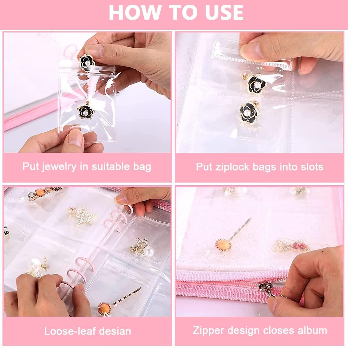 Foldable Portable Travel Jewelry Bag