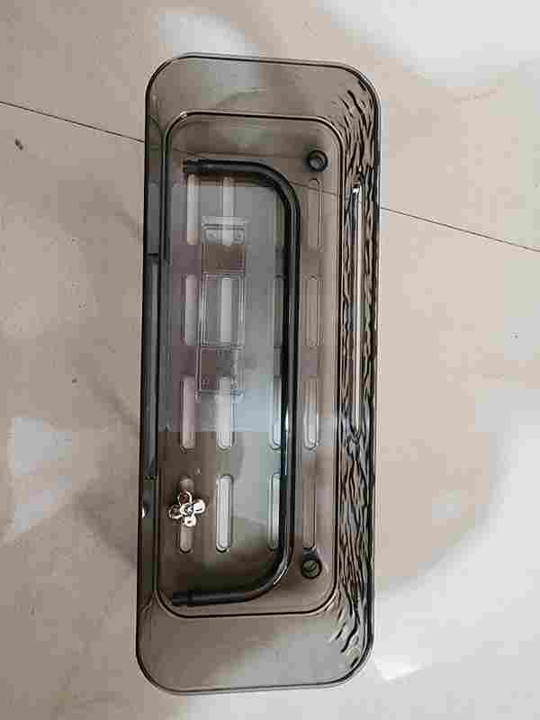 Without Drilling Wall Mounted Shower Basket Bathroom Storage