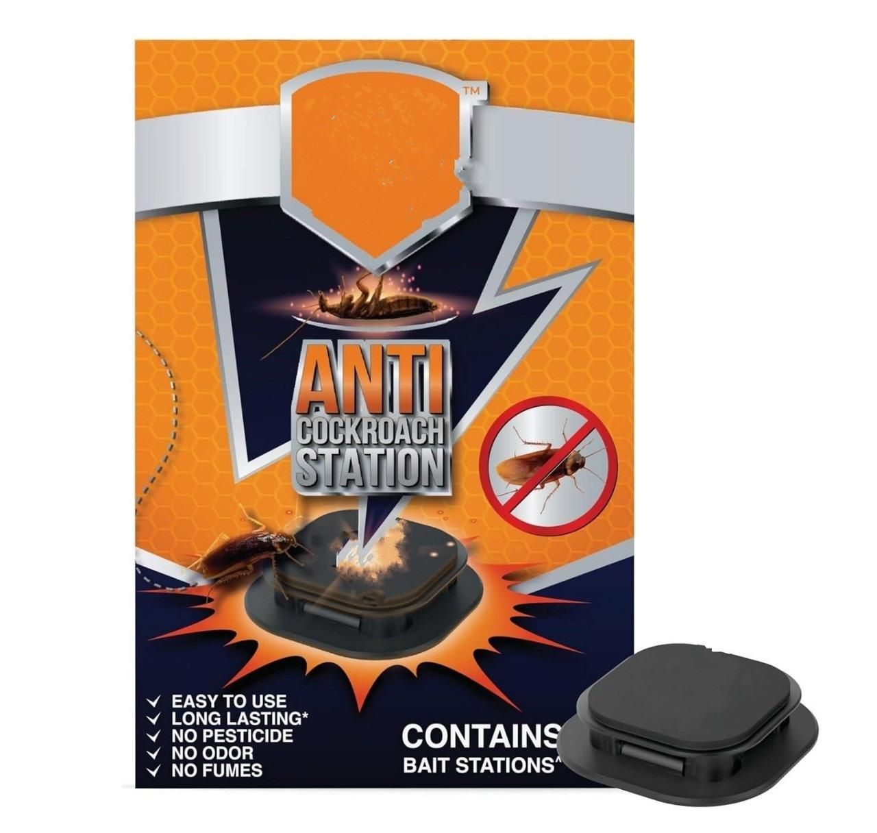 Anti Cockroach Station  (Pack of 6 Baits)