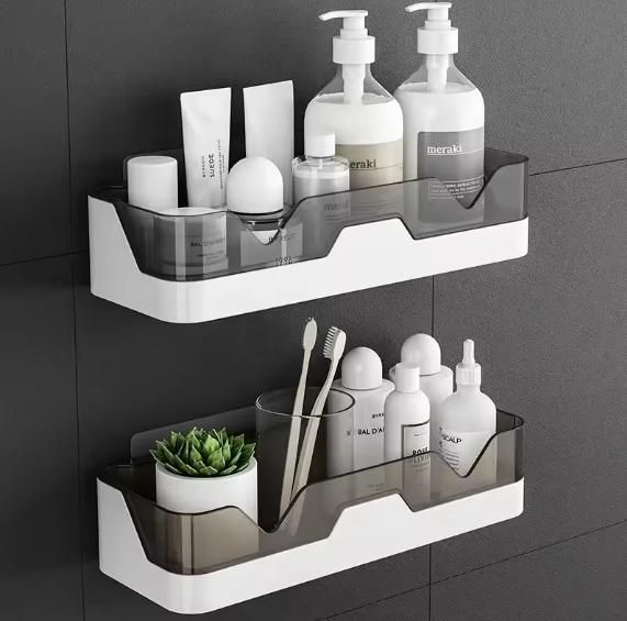 Shower Caddy Wall Mounted 2 Pack Bathroom Organizer Shelves