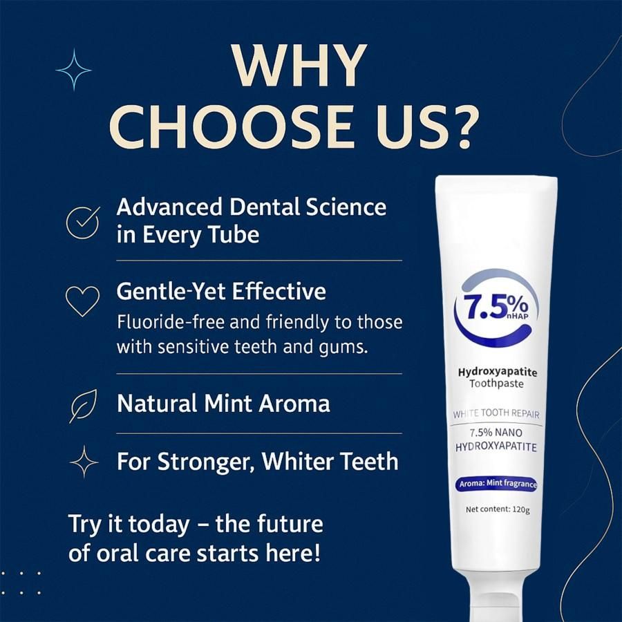 Fezora Hydroxyapatite Toothpastes