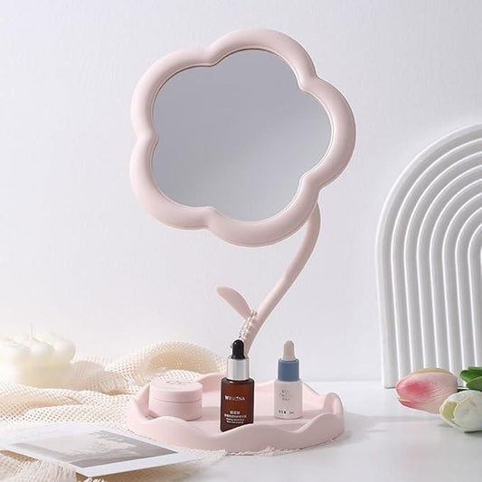 Flower Shape Makeup Mirror